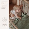 Wiegdeken wafelstructuur - Waffle cotton olive green